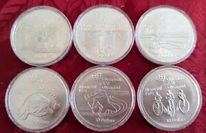 �J�i�_ 1976 �N�����g���I�[�� �I�����s�b�N 10 �h�� NC ��� 6 �Z�b�g