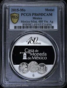 2015-Mo Mexico Proof Casa de Moneda �⃁�_�� PCGS PR 69 DCAM |�g�b�v�|�b�v