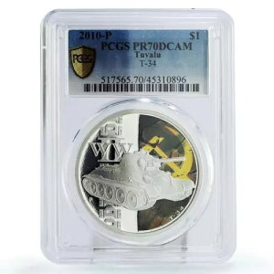 co 1 h񎟐Eԃ\rGg T-34 \A PR70 PCGS  2010
