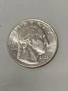 Jovita Idar Quarter 2023 Rare D MintError Coin Reading In Cod We Trust