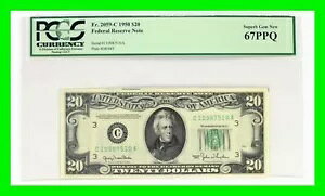 1950 $20 FRN AMstBftBA PCGS 67PPQ f炵 GEM FRB 2059-C