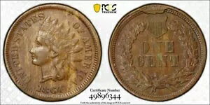 1864-L RPD FS-2306 S-10 Indian Head Cent PCGS EF ڍׂ͐ #3769 Q