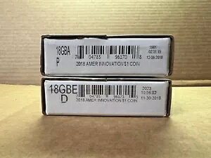 2018 PD American Innovation $1 RCobO 100 P 100 D 200 UNC RC