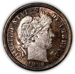 1892 ���C���{�[ �g�[�j���O �o�[�o�[ �V���o�[ �_�C�� �u�����A���g ������ BU �R�C�� #6307