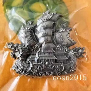 チャド 2024 2オンス ドラゴンボート銀貨-すべて順調-アンティーク