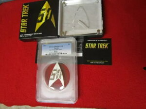 2016 �X�^�[�g���b�N �f���^ 50 ���N�L�O �V���o�[ �R�C�� PCGS PR PF 69 DCAM