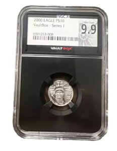 2000 �v���`�i �C�[�O�� P$10 �{�[���g�{�b�N�X �{�[���g�{�b�N�X �V���[�Y 1 NGC X 9.9 MS69