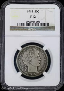 1915 50C �����X �n�[�t�_���[ NGC F 12