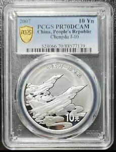 PCGS PR70  2007 s J-10 t@C^[ 10  1 IX