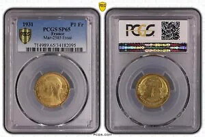 tX GbZC 1 t 1931 N MAZ-2585 E-B64 [ KM#885 PCGS O[fBO SP65