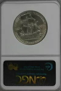 1924 .50 NGC MS 65 Om[ NVbN Vo[ LORC