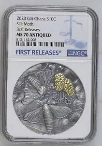 Silk Moth Nature Architects 2 IX AeB[Ndグ Vo[ RC K[i 2023 NGC MS70