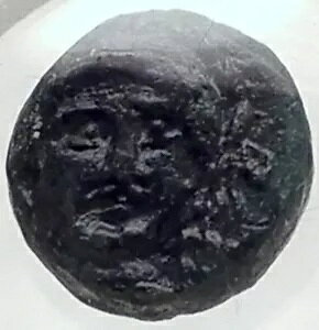 GERGIS in TROAS {̌Ñ 350BC MV RC SIBYL SPHINX NGC i82340