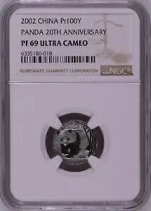 NGC PF69 2002 ���� 20 ���N�L�O�p���_ 1/10 �I���X �v���`�i �R�C�� COA �t��