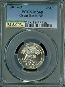 2013 D O[g x[X NH[^[ PCGS MS68 PQ MAC ōO[h MAC X|bgXB