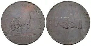 �V�G�����I�l��� - 1 �Z���g 1791 �����h�� 18.70 G. KM# 1 - Fast Ss