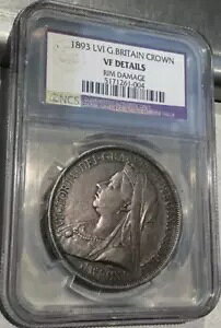 CMX UK 1893 rNgA 1 NE NGC VF ڍ
