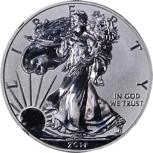 2011-P �V���o�[ �A�����J�� �C�[�O�� $1 ���o�[�X �v���[�t - NGC PF70 25th Anniv Set Early Re