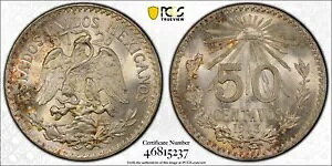 2�R�C���I 1943 Mo ���L�V�R �V���o�[ 50 �Z���^�{ & 1 �y�\ PCGS MS67 MS66 Unc LOW POP!
