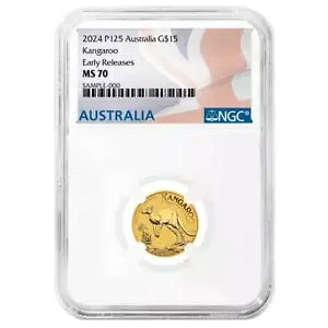 2024 $15 I[XgA S[h JK[ 1/10 IX NGC MS70 ER I[XgAx