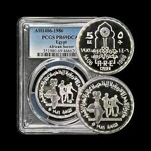 GWvgB 1986A5 |hAVo[ - PCGS PR69 - gbv |bv ?? AFCON CAF TbJ[ ?? 1406