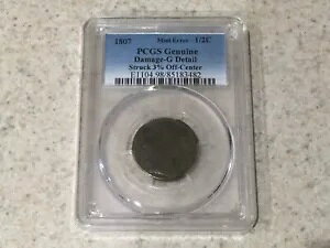 1807 �h���[�v �o�X�g �n�[�t �Z���g PCGS �_���[�W G-�f�B�e�[�� �~���g �G���[ ~ �������� 3% �I�t�̃X�g���N