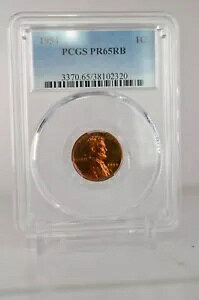 PR65RB 1954 ���b�h �u���E�� �����J�[�� �y�j�[ PCGS �O���[�h 1C �v���[�t �R�C�� ���Ɋ󏭂� 1 �Z���g