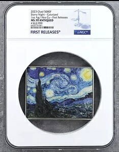 NGC MS70 FR �t�@�� �S�b�z ����̖� �J���[ 1 �I���X �V���o�[ �R�C�� +14 �I���X �� 2023