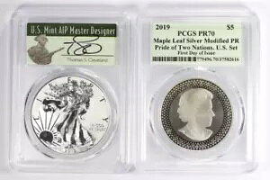 2019 W Vo[ C[O PCGS PR70 2 ̍Ƃ̃vCh Zbg 2 ̏