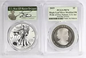 2019 W Vo[ C[O PCGS PR70 2 ̍Ƃ̃vCh Zbg 2 ̏