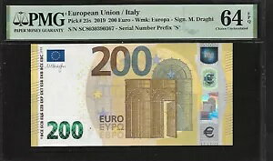 BA/C^A 200 [ 2019 PMG 64 EPQ UNC sbN #25s V[Y vtBbNXuSv