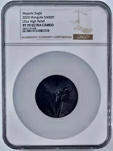 2020 �����S���A �}�W�F�X�e�B�b�N �C�[�O�� 5 �I���X �V���o�[ �u���b�N �v���[�t NGC PF70UCAM UHR 999 �v���[�t