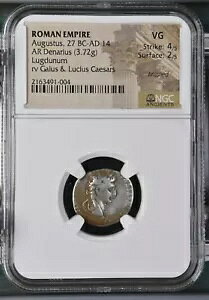 ���[�}�鍑 - �A�E�O�X�g�D�X - �I���O 27 �` 14 �N - �f�i���E�X��� - NGC VG - RIC: 207