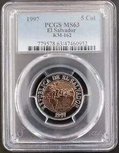 GToh A oC^ UNC RC 5 RY 1997 No KM#162 PCGS MS63