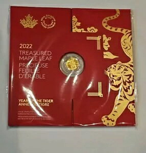 2022 ???? Ji_ gW[h Cv[t 1/10oz. 99.99% S[h RC ^CK[N