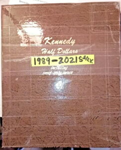 DANSCO KENNEDY HALF $ ALB.-1989to2021S-SILV-PDS-6PGS.- PLUS 2023P- 168 �R�C��(2X)