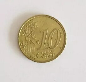 フランス RF (1999) 10 ユーロ セント硬貨、収集可能なコイン、外国通貨