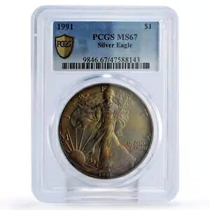 AJ 1 h Vo[ C[O EH[LO oeB MS67 PCGS  1991