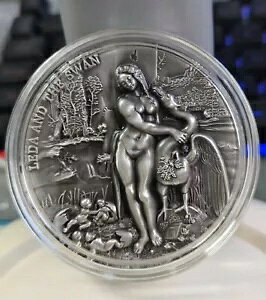 �_ ���B���` LEDA AND THE SWAN 2 �I���X �V���o�[ �R�C�� 2000 �t���� �J�����[�� 2023