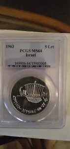 CXG 1963 uEFCt@[[v 5Lrt  PCGS MS 64