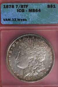 ���C���{�[�g�[�� 1878 7/8TF VAM 33 �E�B�[�N MS 64 �����K�� �V���o�[ �_���[ ICG OCE 1542