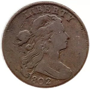 1802 S-225 R-2 ANACS F 12 h[voXg [WZgRC 1c