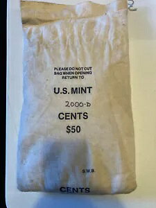 2000-D BU MINT SEWN BAG �����J�[���L�O�Z���g�A5,000 �R�C��