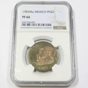 1983 Mo NGC PF66 �v���[�t - ���L�V�R - �g�[�� 10 �y�\ �R�C�� #45646A