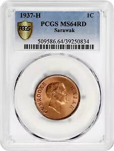TNB CMX 1937-H 1 Zg RC  PCGS F MS65-RED