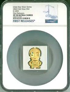 2022 jEG $2 уX^[EH[Y V[Y Mg C-3PO 񃊃[X NGC PF70 UC COA OGP
