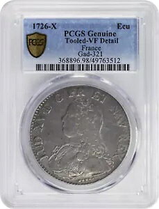 tXC 15  1726-X 1 ECU Vo[ RC PCGS F VF fBe[AHt