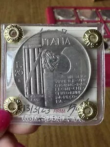 Coin Kingdom D' Italy 20 ���[���� �w�����b�g 1928 ���A �V�[���h BB+ Subalpina