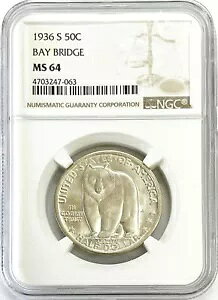 1936 N AJ xC ubW 50c LOVo[ RC NGC ~g Xe[g 64