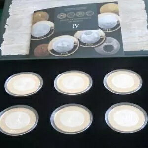 2014 ���L�V�R SERIE IV �V���o�[ 6 �R�C�� Herencia Numismatic Heritage �{�b�N�X & COA